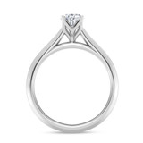 Photo of Jena 3/4 ct tw. Lab Grown Diamond Oval Solitaire Engagement Ring 14K White Gold [BT2219WE-C000]