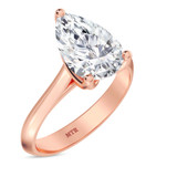 Photo of Jena 3 ct tw. Pear Solitaire Trio Set 10K Rose Gold [BT2199RE-F295]