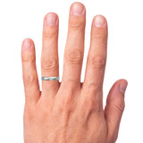 Photo of Jena 1/2 ct tw. Lab Grown Diamond Pear Solitaire Trio Set 10K White Gold [BT349WM] [HT-2]