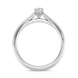Photo of Jena 1/4 ct tw. Diamond Pear Solitaire Trio Set 14K White Gold [BT2238WE-F023]