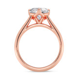 Photo of Jena 2 ct tw. Diamond Heart Solitaire Engagement Ring 14K Rose Gold [BT2206RE-H195]