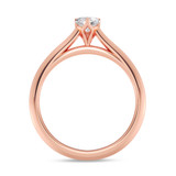 Photo of Jena 1/4 ct tw. Lab Grown Diamond Heart Solitaire Engagement Ring 14K Rose Gold [BT2222RE-C000]