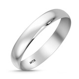 Photo of Jena 1/4 ct tw. Lab Grown Diamond Heart Solitaire Trio Set 14K White Gold [BT349WM]