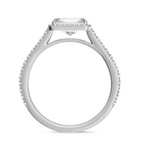 Photo of Marzell 2 1/2 ct tw. Lab Grown Diamond Radiant Solitaire Engagement Ring 14K White Gold [BT2099WE-Z195]
