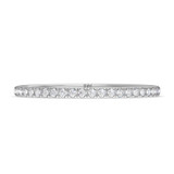 Photo of Marzell 3 2/3 ct tw. Lab Grown Radiant Solitaire Pink Diamond Trio Set 10K White Gold [BT2096WL]