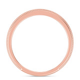 Photo of Hansel 0 ct tw. No Gemstone Wedding Band Set 14K Rose Gold [BT2265RL]