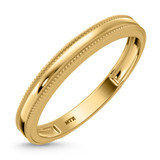 Photo of Hansel 0 ct tw. No Gemstone Ladies Band 10K Yellow Gold [BT2265YL]