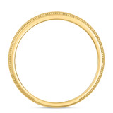 Photo of Hansel 0 ct tw. No Gemstone Mens Band 10K Yellow Gold [BT2265YM]