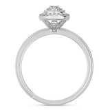 Photo of Hansel 1/7 ct tw. Diamond Pear Cluster Trio Set 10K White Gold [BT2267WE-C000]