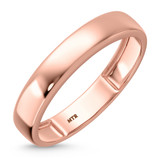 Photo of Ignaz 0 ct tw. No Gemstone Mens Band 14K Rose Gold [BT2269RM]