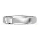 Photo of Ignaz 0 ct tw. No Gemstone Wedding Band Set 10K White Gold [BT2269WM]