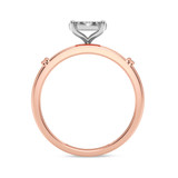 Photo of Omella 1/5 ct tw. Diamond Round Cluster Bridal Set 14K Rose Gold [BT2256RE-C000]