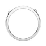 Photo of Omella 1/10 ct tw. Diamond Ladies Band 14K White Gold [BT2256WL]