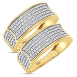 Photo of Berthold 1/2 ct tw. Diamond Same Sex Ladies Band Set 14K Yellow Gold [WL2261Y]