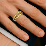 Photo of Hartwin 1/5 ct tw. Diamond Mens Band 14K Yellow Gold [BT2262YM]