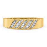 Photo of Isidor 1/4 ct tw. Diamond Cushion Cluster Trio Set 14K Yellow Gold [BT2263YM]