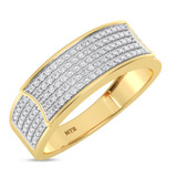 Photo of Berthold 3/4 ct tw. Diamond Same Sex Mens Band Set 14K Yellow Gold [BT2261YM]