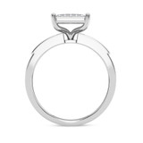 Photo of Berthold 1/3 ct tw. Diamond Princess Cluster Engagement Ring 14K White Gold [BT2261WE-C000]