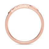 Photo of Isidor 1/8 ct tw. Diamond Same Sex Ladies Band Set 10K Rose Gold [BT2263RL]