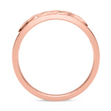 Photo of Isidor 1/15 ct tw. Diamond Mens Band 14K Rose Gold [BT2263RM]
