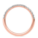 Photo of Adeola 3/8 ct tw. Lab Grown Diamond Ladies Band 14K Rose Gold [BT2306RL]