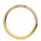 Photo of Adeola 1 3/4 ct tw. Lab Grown Diamond Pear Solitaire Bridal Set 10K Yellow Gold [BT2305YL]