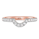 Photo of Adeola 2 7/8 ct tw. Diamond Oval Solitaire Bridal Set 10K Rose Gold [BT2311RL]