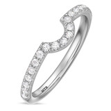 Photo of Adeola 1 3/4 ct tw. Lab Grown Diamond Oval Solitaire Bridal Set 10K White Gold [BT2315WL]
