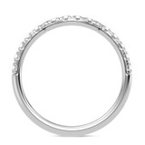 Photo of Adeola 4 1/5 ct tw. Diamond Cushion Solitaire Bridal Set 10K White Gold [BT2322WL]