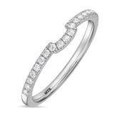 Photo of Adeola 7/8 ct tw. Lab Grown Diamond Cushion Solitaire Bridal Set 14K White Gold [BT2323WL]