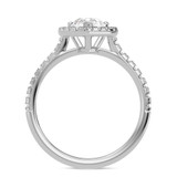 Photo of Adeola 1 7/8 ct tw. Diamond Pear Solitaire Trio Set 14K White Gold [BT2300WE-F070]