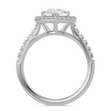Photo of Adeola 3 7/8 ct tw. Lab Grown Diamond Pear Solitaire Trio Set 10K White Gold [BT2306WE-M195]