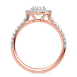 Photo of Adeola 2 1/4 ct tw. Diamond Oval Solitaire Trio Set 10K Rose Gold [BT2310RE-V095]