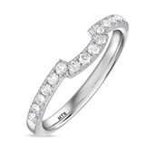 Photo of Adeola 3 7/8 ct tw. Diamond Cushion Solitaire Trio Set 10K White Gold [BT2321WL]