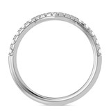Photo of Adeola 5 1/7 ct tw. Lab Grown Diamond Pear Solitaire Trio Set 14K White Gold [BT2307WL]