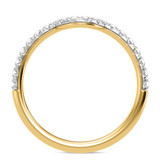 Photo of Adeola 2 1/4 ct tw. Diamond Oval Solitaire Trio Set 10K Yellow Gold [BT2310YL]