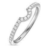 Photo of Adeola 1 1/2 ct tw. Diamond Oval Solitaire Trio Set 14K White Gold [BT2308WL]