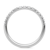 Photo of Adeola 4 1/7 ct tw. Lab Grown Diamond Emerald Solitaire Bridal Set 14K White Gold [BT2337WL]