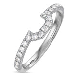 Photo of Adeola 1 3/4 ct tw. Lab Grown Diamond Emerald Solitaire Bridal Set 14K White Gold [BT2335WL]