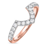 Photo of Adeola 4 1/5 ct tw. Lab Grown Diamond Marquise Solitaire Bridal Set 14K Rose Gold [BT2347RL]