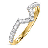 Photo of Adeola 2 1/4 ct tw. Diamond Marquise Solitaire Trio Set 14K Yellow Gold [BT2340YL]