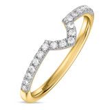 Photo of Adeola 1 1/3 ct tw. Lab Grown Diamond Marquise Solitaire Bridal Set 14K Yellow Gold [BT2344YL]