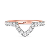 Photo of Adeola 5 1/5 ct tw. Lab Grown Diamond Marquise Solitaire Trio Set 14K Rose Gold [BT2347RL]