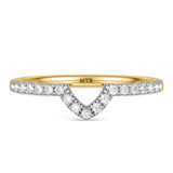 Photo of Adeola 1 7/8 ct tw. Lab Grown Diamond Marquise Solitaire Trio Set 14K Yellow Gold [BT2344YL]