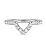 Photo of Adeola 4 ct tw. Lab Grown Diamond Marquise Solitaire Trio Set 10K White Gold [BT2346WL]