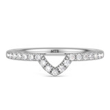 Photo of Adeola 7/8 ct tw. Lab Grown Diamond Marquise Solitaire Bridal Set 10K White Gold [BT2343WL]