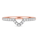Photo of Adeola 1 7/8 ct tw. Diamond Marquise Solitaire Trio Set 10K Rose Gold [BT2339RL]