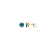 Photo of Jasper 1/6 Carat T.W. Diamond Earring 14K Yellow Gold [SE334Y-BS016]