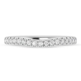 Photo of Uma 2/3 ct tw. Diamond Same Sex Ladies Band Set 14K White Gold [BT2296WL]
