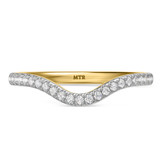 Photo of Frea 1/5 ct tw. Diamond Ladies Band 14K Yellow Gold [BT2298YL]